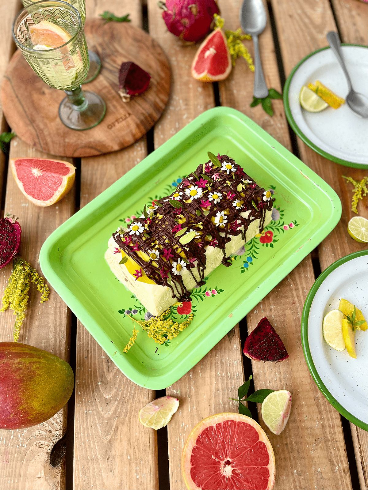 Viennetta de mango