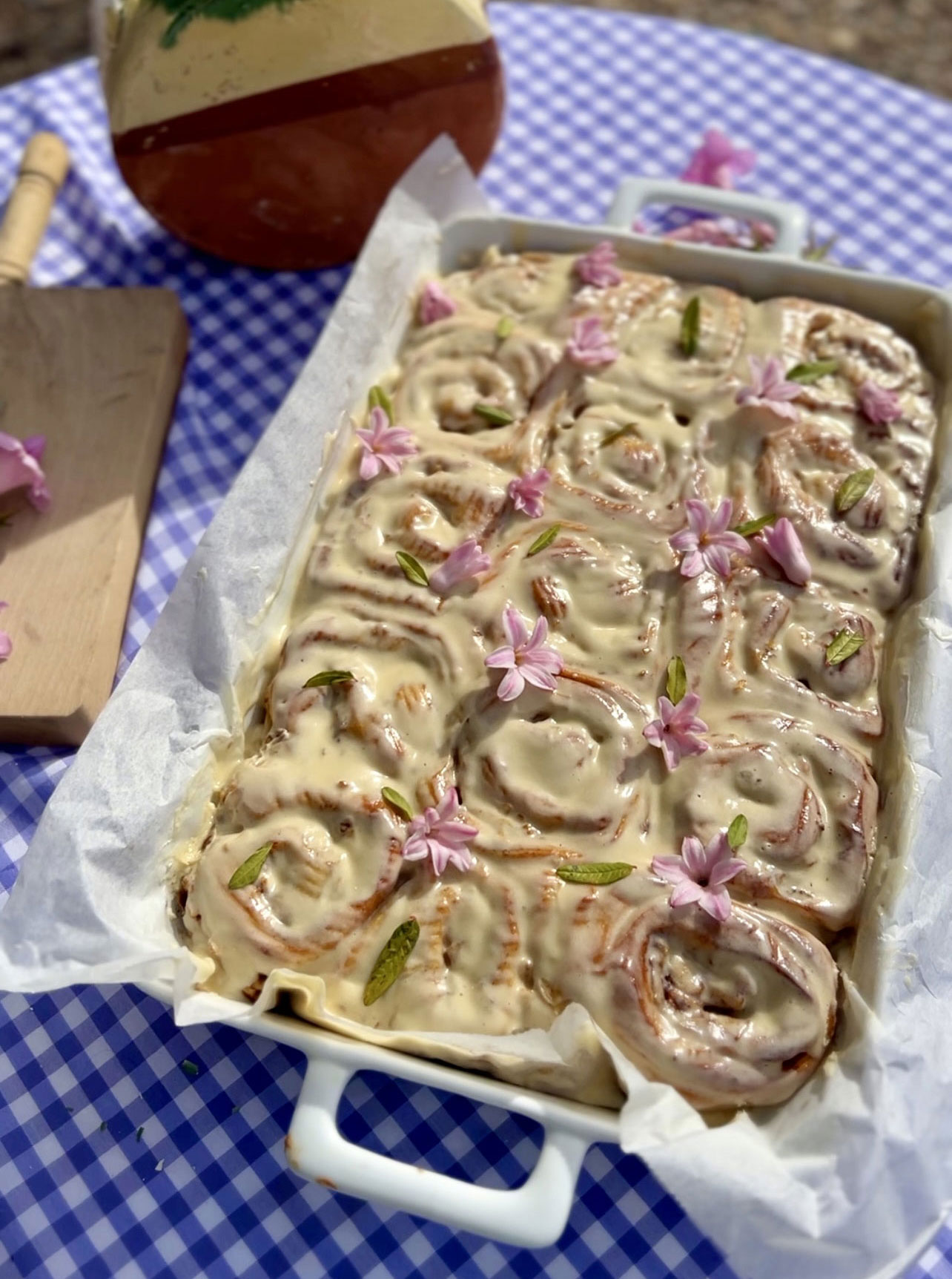 cinamon rolls o rollitos de canela y manzana