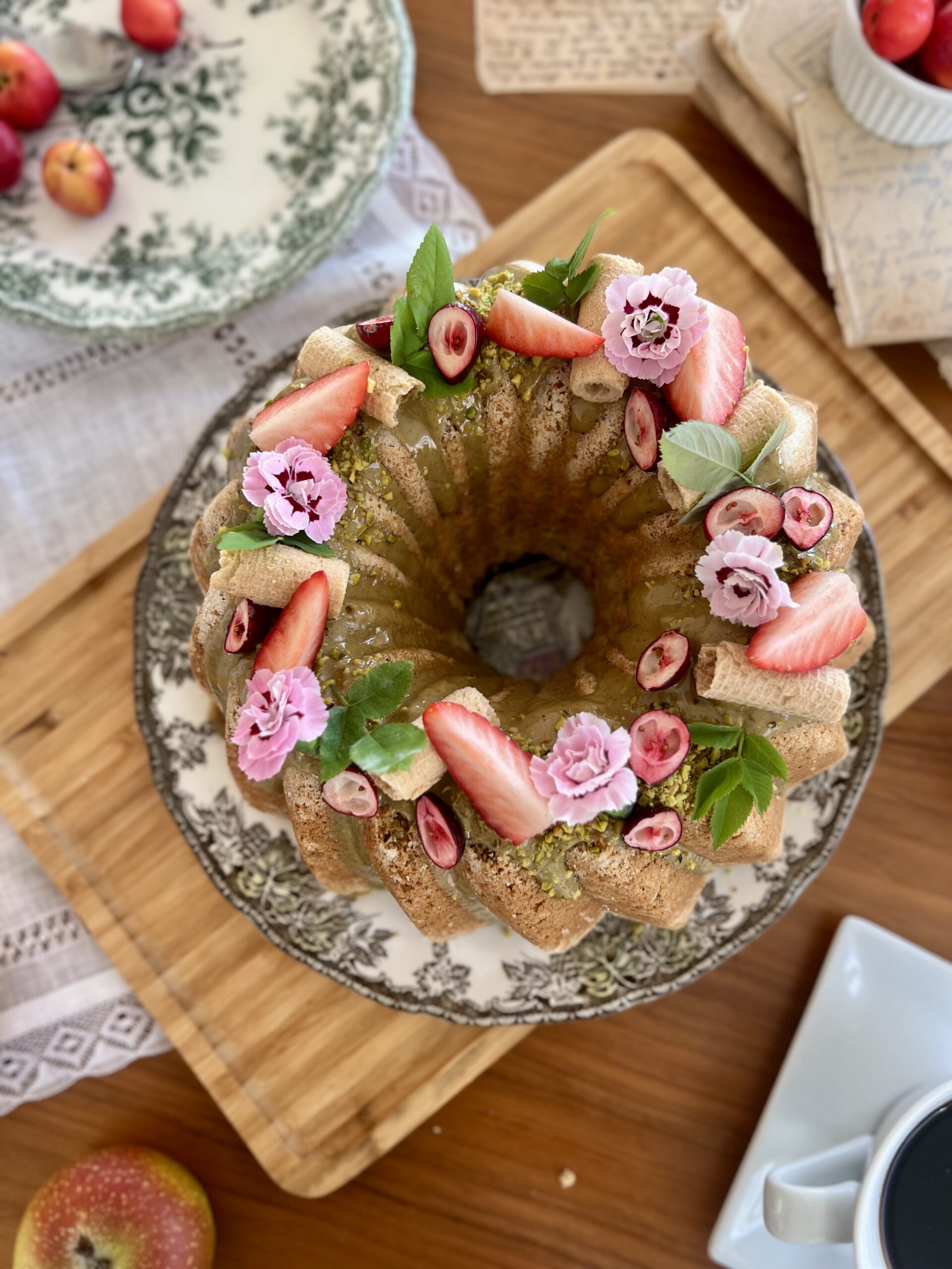 Bundt de Pistacho